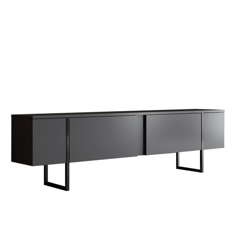 Ivy Bronx Siaosi TV Stand for TVs up to 88" with Fireplace Included